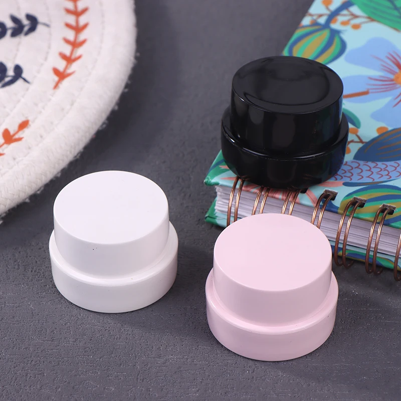 1/5 قطعة 5 جرام فارغة البلاستيك مسمار الفن التجميل حاويات مستديرة جرة عينة صغيرة كريم وعاء مسمار هلام مسحوق صندوق ماكياج غسول أداة #2