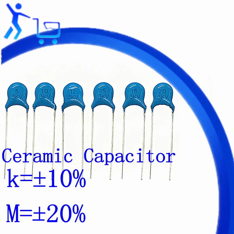 1KV 2KV 3KV 4KV 6KV 10KV Ceramic Capacitor 101K 102K 151K 220K 221K 222M 331K 332M 470K 471K 472M 561K 681K High Voltage