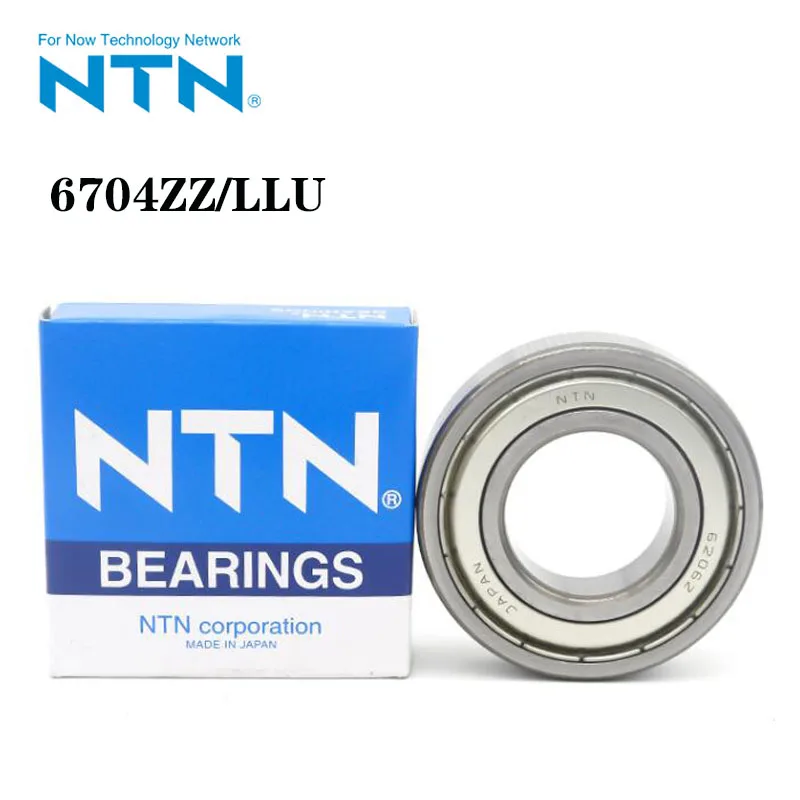 

NTN Japan Original Import 6704ZZ 6704LLU 20*27*4mm Deep Groove Ball Bearing ABEC-9 High Precision Speed Metal Rubber Bearings