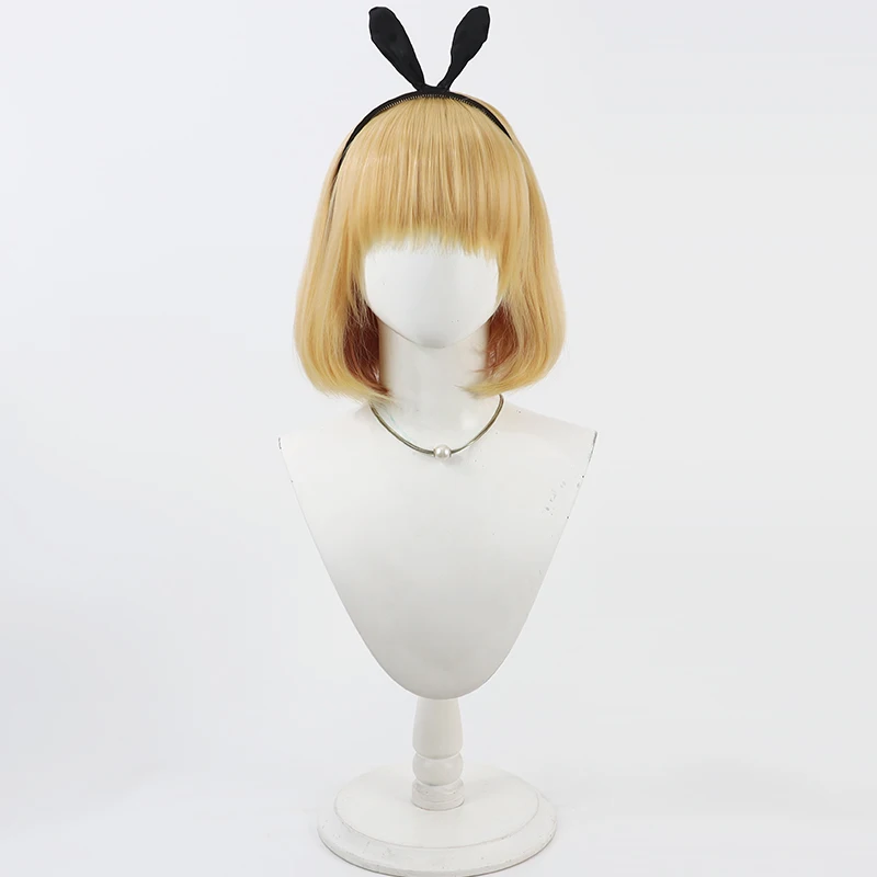 Anime Mato Seihei no Slave Suruga Shushu 게임 롤 플레잉 할로윈 파티 합성 가발