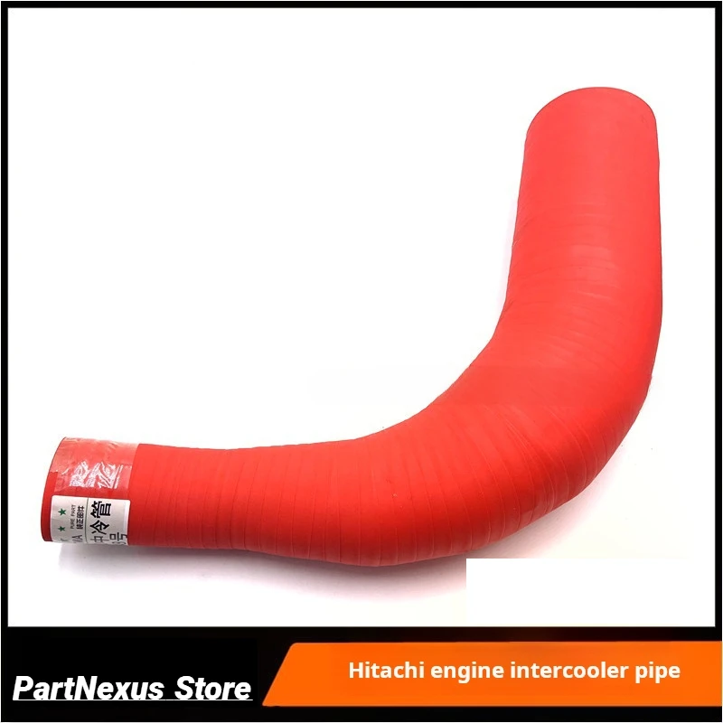 For Hitachi ZAX870-3 850 890 Intercooled intake tube 6WG1 Engine inlet pipe rubber hose Excavator Parts