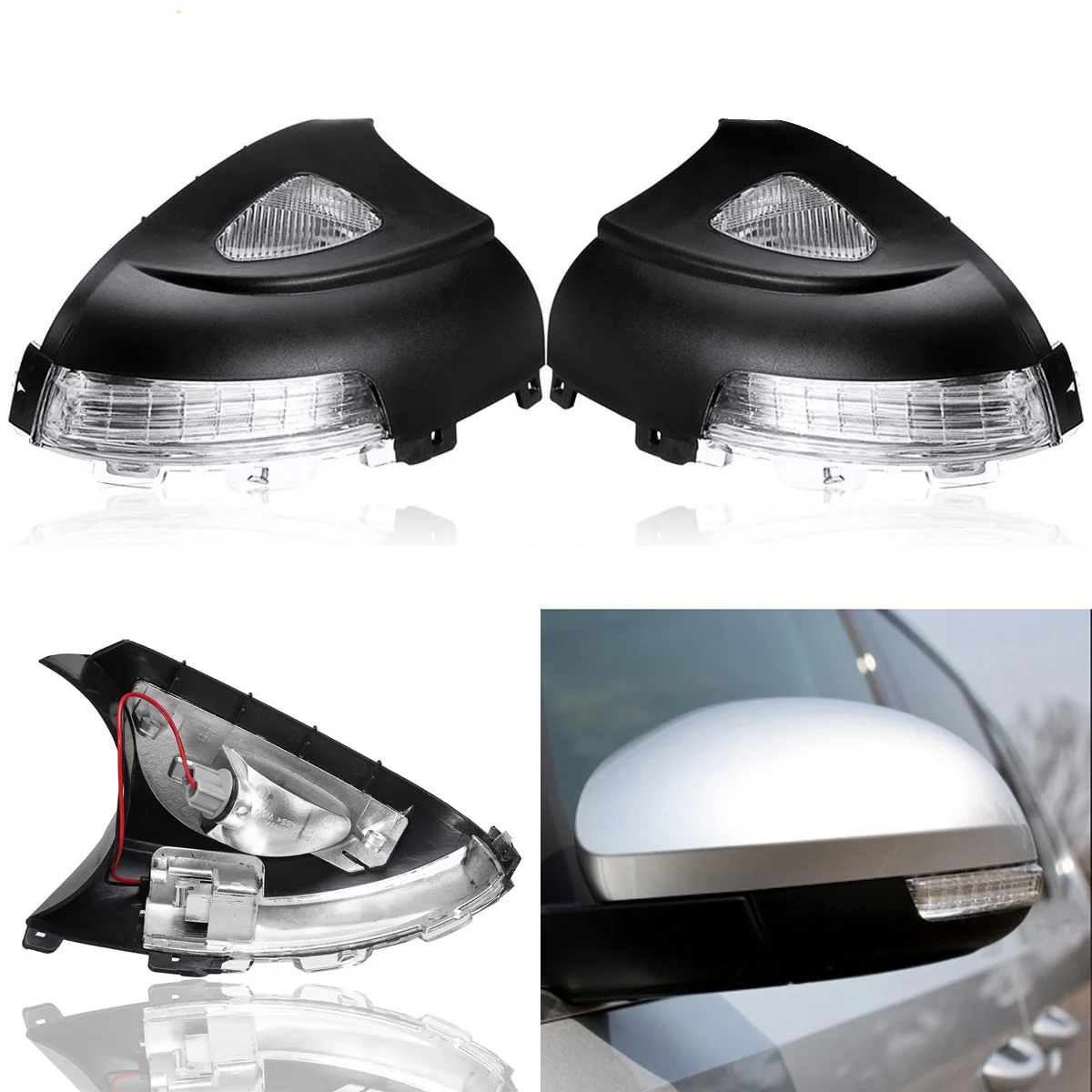 Rearview Mirror Turn Signal Lamp LED Repeater Light For VW Sharan 2012 2013 2014 Tiguan 2007 2008 2009 Car Styling 5N0 949 101