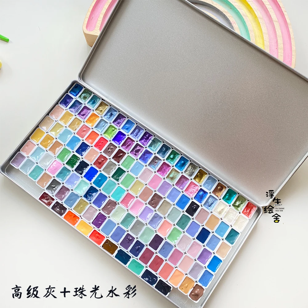 supervision tintas aquarela para iniciantes grandes artistas series serie chameleon nail painting art supplies 150 cores 01