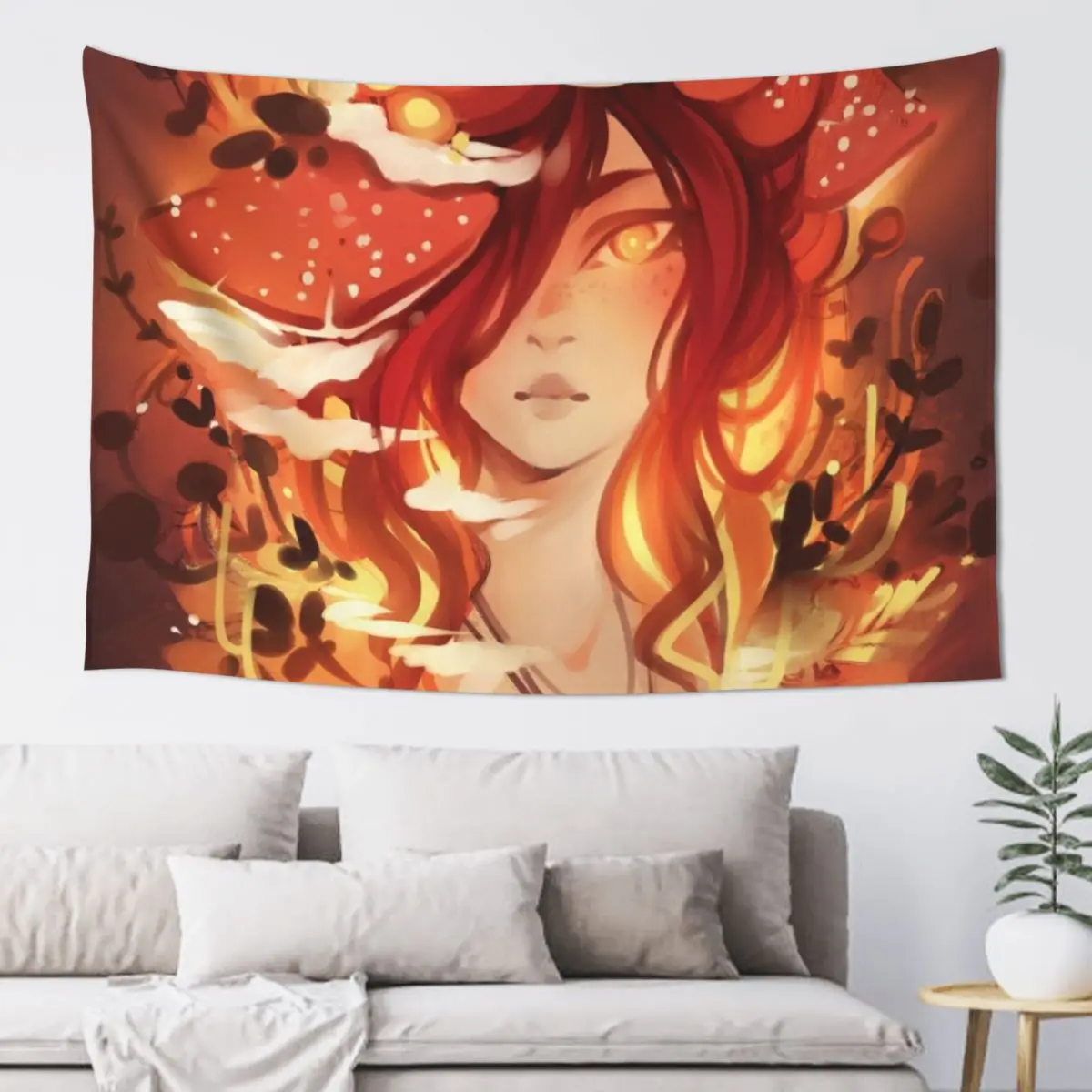 

Take a Bite Tapestry Decorative Paintings Decoration Aesthetic Carpet Wall Tapestry