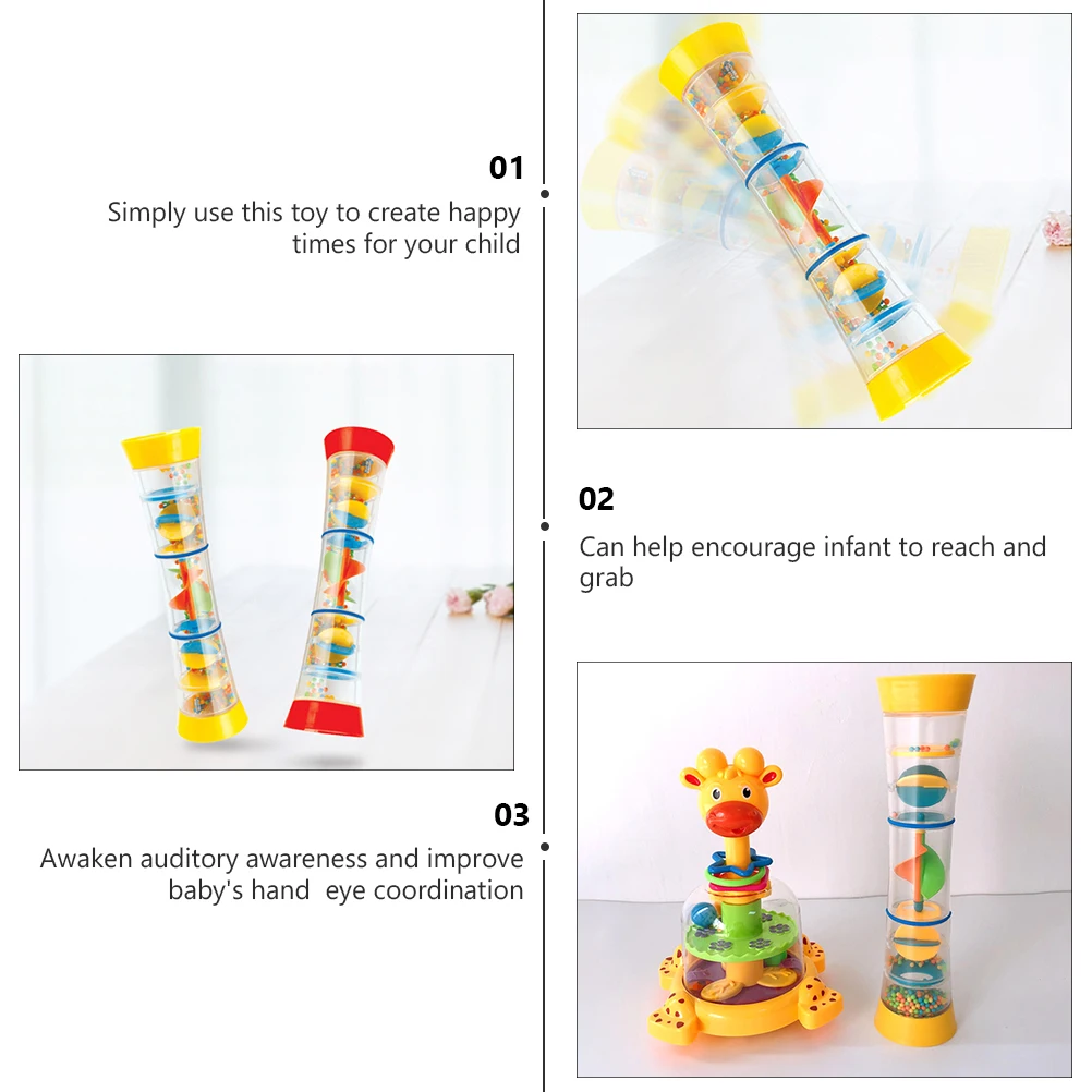 

Rainphone Kaleidoscope Educational Cognitive Plaything H Bell Plastic Rotating Child Yellow Baby Infant Toys