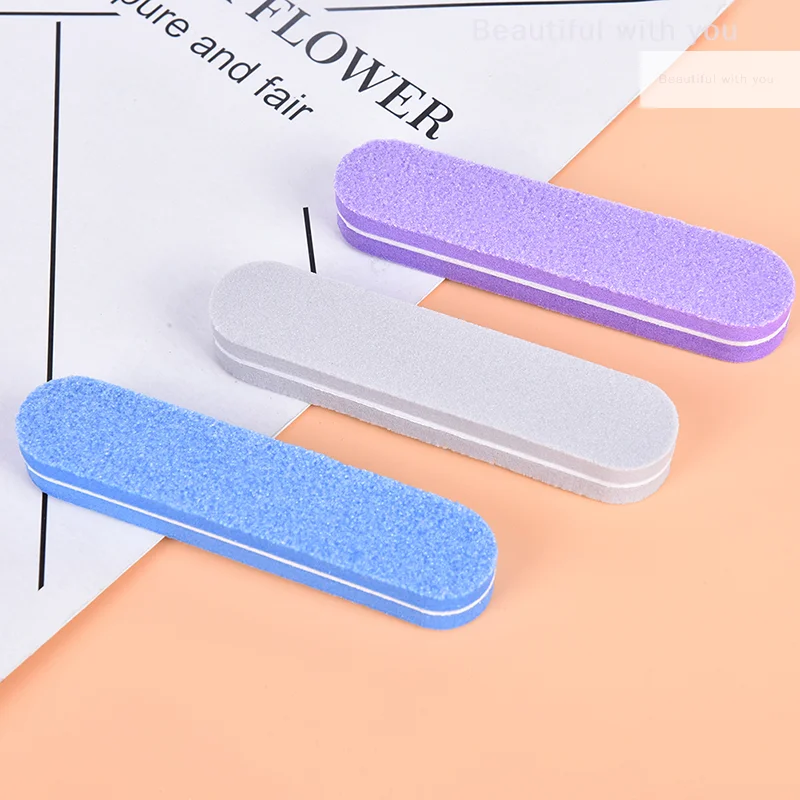 

New10pcs Nail Buffer Block Sanding Files Sponge Nail File Polisher Manicure Tools