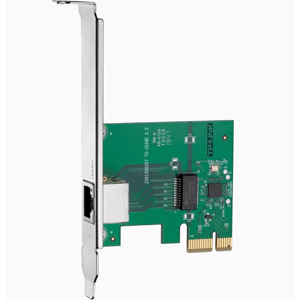 For TP-LINK PCI-E high-speed wired network card desktop computer server with built-in RJ45 port TG-3269E