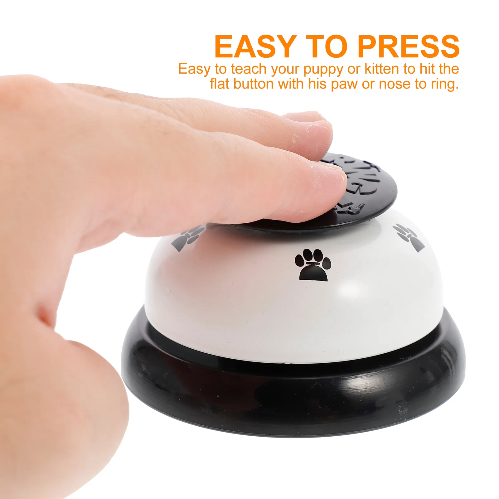 Bell Dog Training Pet Door Call Cat Dogs Puppy Go Trainer Outside Interactive Restaurant Ring Toilet Button Doorbell