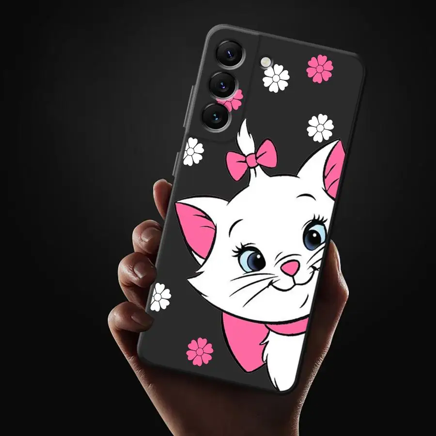 Чехол для телефона Disney Marie Cat для Samsung Galaxy A10 A20 A70 A02 A03 A30 A50 Core A04 A05 A06 s e A12 A15 A16 A13 A14 4G 5G