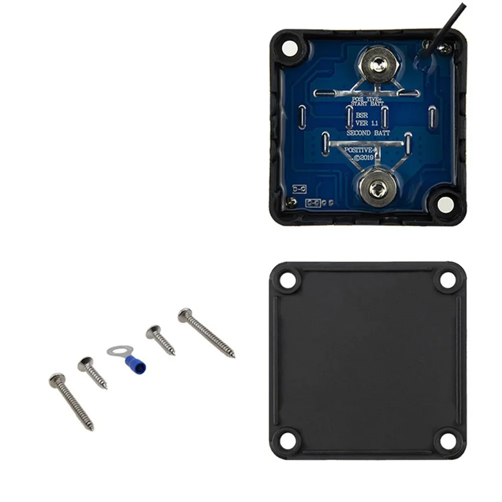 Relè sensibile alla tensione sistema a doppia batteria Display digitale VSR 12V 140A carica divisa per Camper auto RV Yacht isolatore intelligente