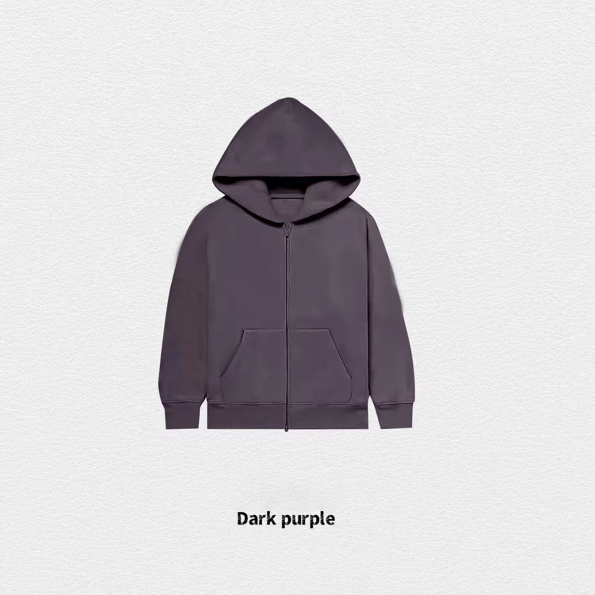 80%cotton Y2k Hoodies Women Men Hip Hop Zipper Long Sleeve Jacket Coats Autumn Winter Harajuku Casual Loose Hooded Sweatshirt