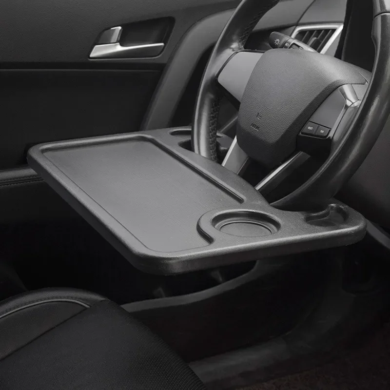 

Portable Car Laptop Computer Desk Mount Stand Eat Work Car Steering Wheel Dining Table BracketDrink Food Coffee Tray Board