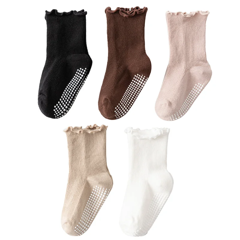 3 Paar neue lässige Anti-Rutsch-Babysocken