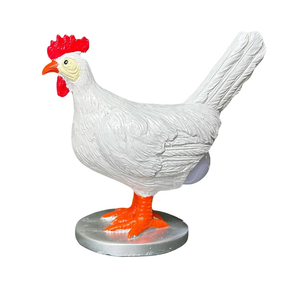 Lumière LED créative de poule avec oeuf dans les fesses, Statue d'œuf pondeuse, chargeur USB, lampe d'œuf de poule réaliste, cadeau pour enfants