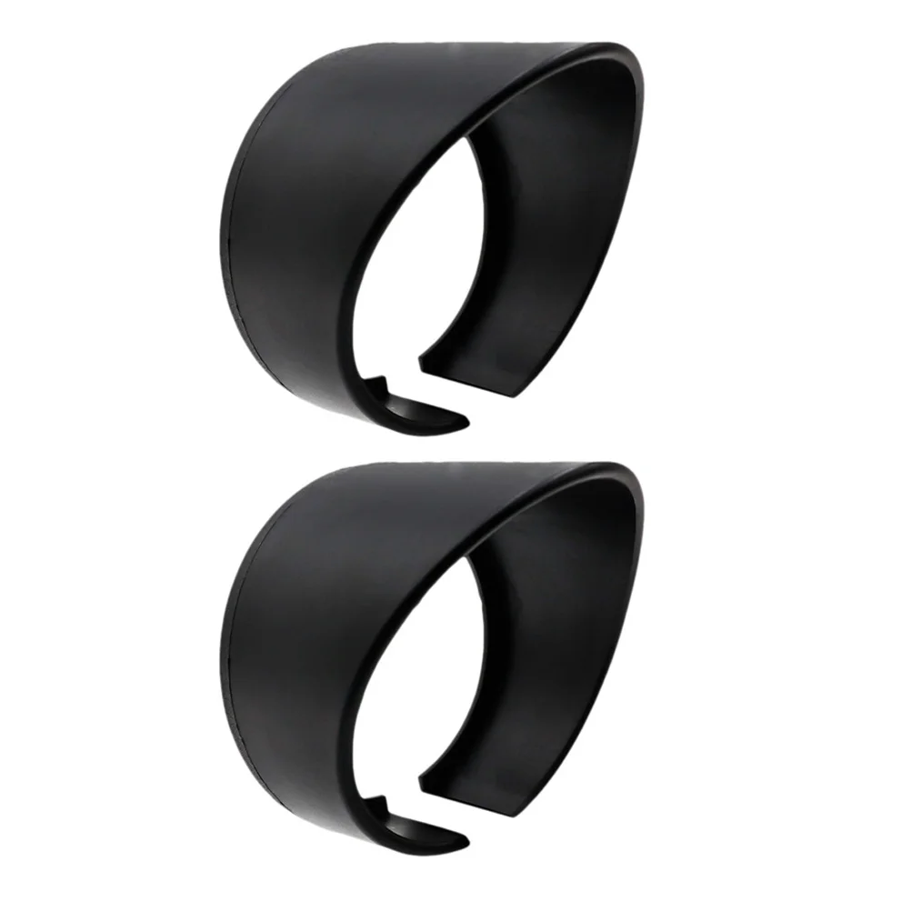 

2Pcs Universal Gauge Pod Holder Automotive Single Hole Plastic Gauge Meter Cover Dashboard Sunshade Protector Dashboard Mount