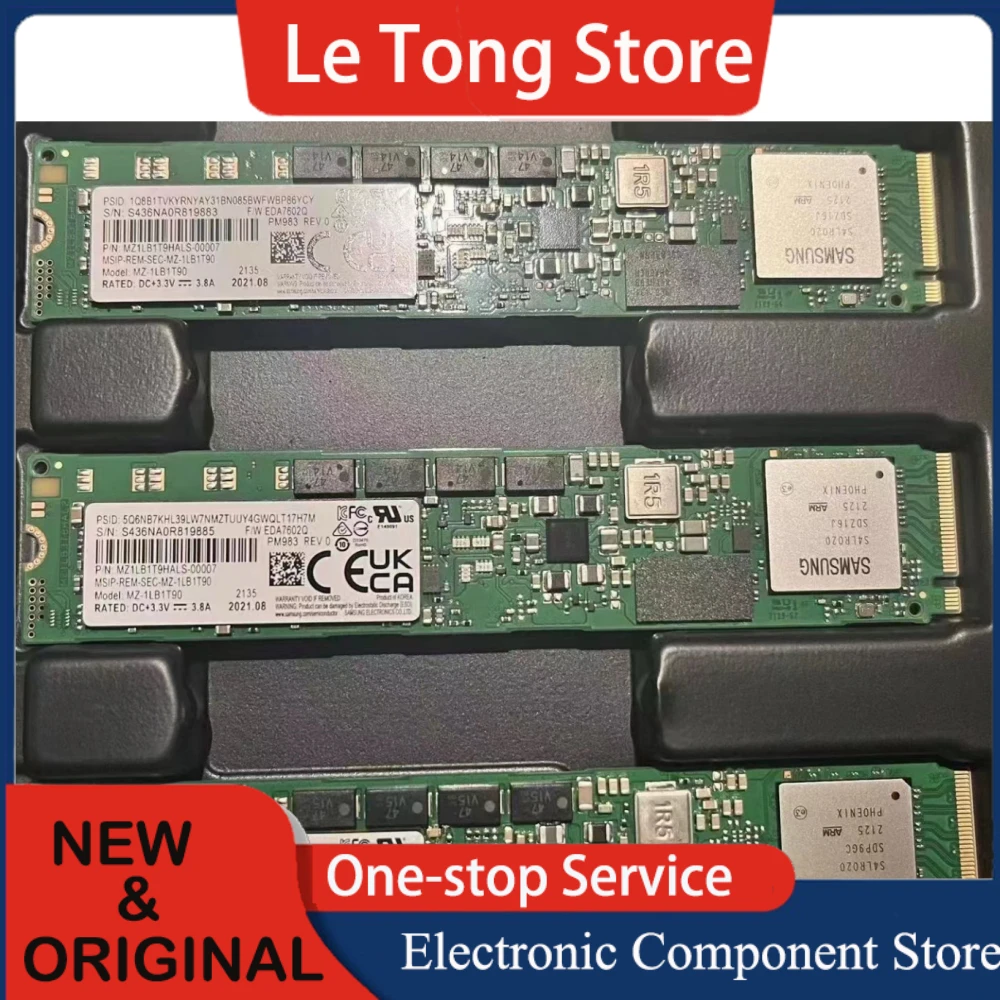 NEW For Samsung PM983 1.92T 3.84T ssd solid-state drive 22110 nvme 1.88T protocol PCEI3.0 independent cache power-off protection