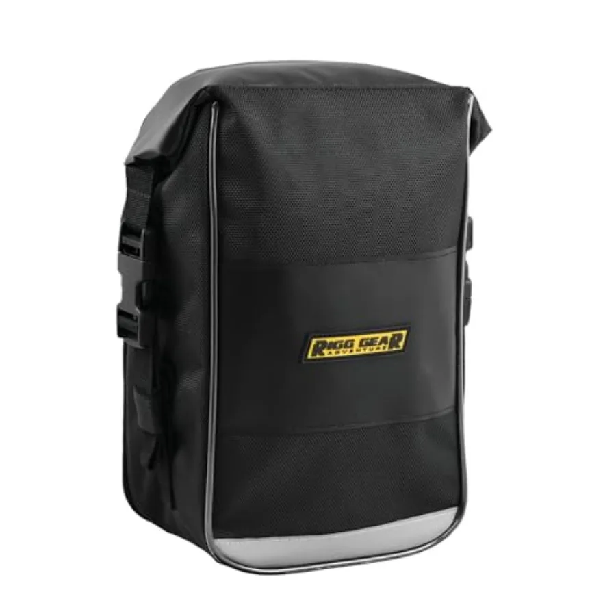 

Trails End Riggpak Crash Bar/Tail Bag for Motorcycle with Durable Polyester Material in Black Color Waterproof and Impact-Resis