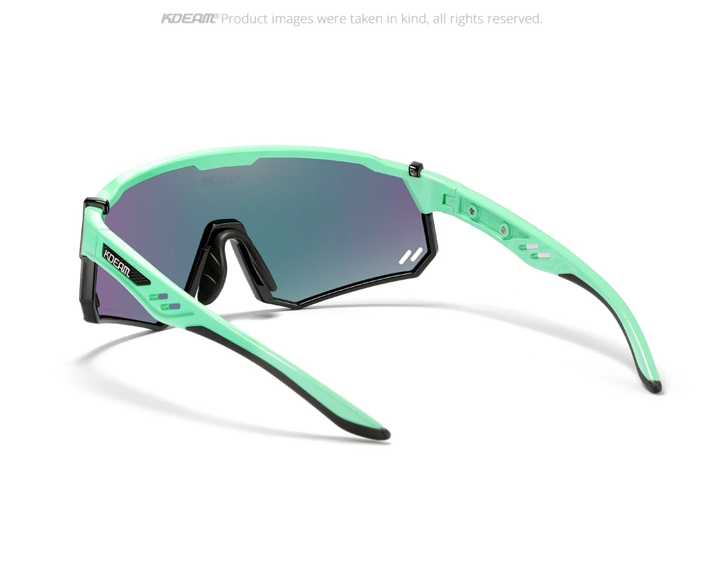 Kdeam High-End-Sports onnen brille polarisierte Herren-Fahrrad brille abnehmbarer Tr90-Rahmen und Nasen pads leicht auszu tauschen – Detail 28
