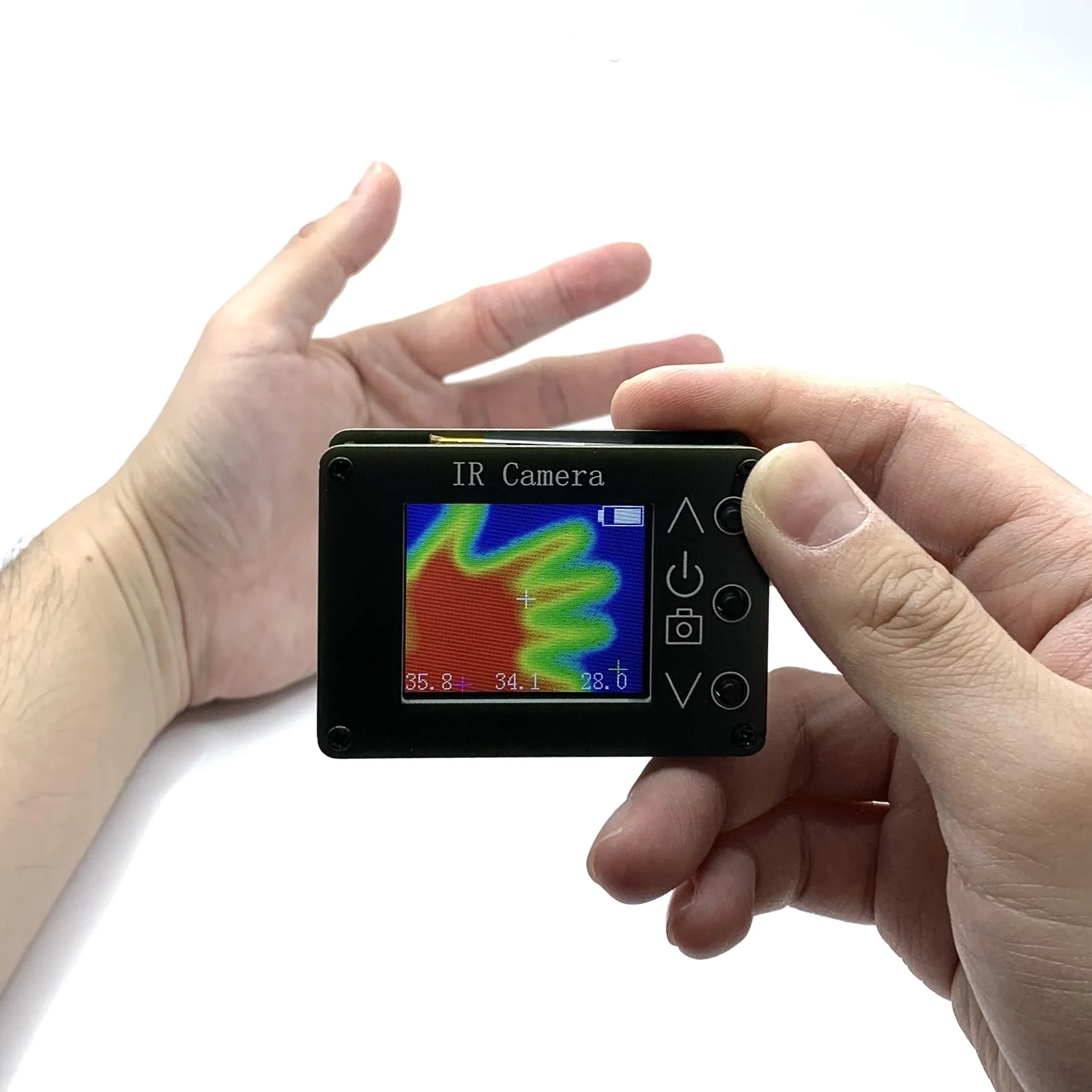 

MLX90640 Portable Thermal Imager Temperature Measurement 1.8-inch TFT Screen Can Take Pictures Electronic Maintenance 32 * 24
