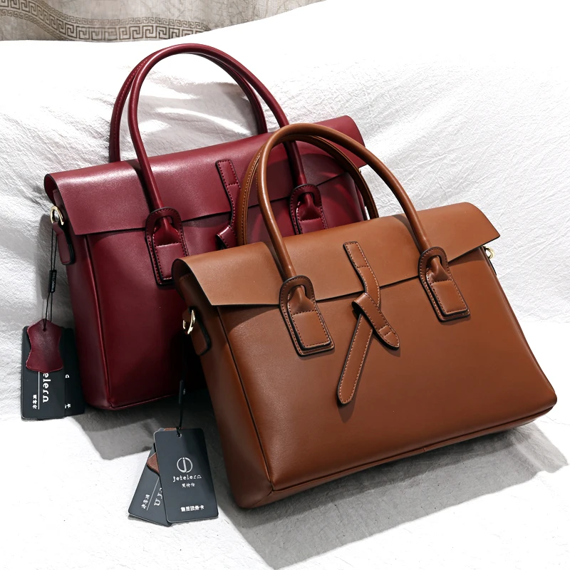 

New 2025 Large Capaci Genuine Cowhide Women's Handbag oulder Busin Cuter Bag Document Bag Soft Envelope ape