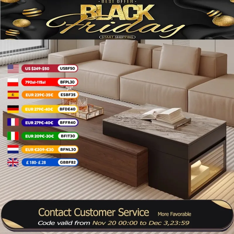 

Lift Storage Coffee Tables Luxury Design Aesthetic Center Living Room Side Table Center Nordic Designer Salontafel Furniture