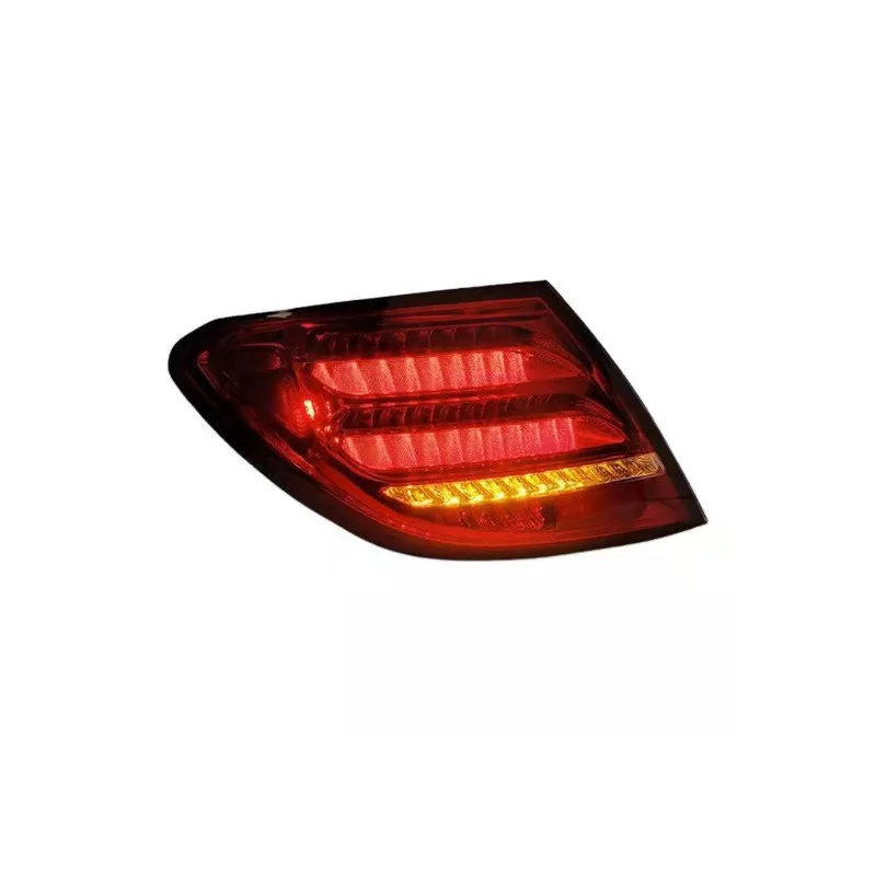 Suitable for Mercedes-Benz C-class 07-14 W204 taillight assembly C180 C63 modified LED driving lights rear taillights