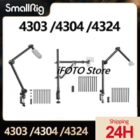 SmallRig 4303 Microphone Boom Arm Desk Mount Cell Phone Bracket 4304/4324 Desk Overhead Photography Live Streaming Bracket