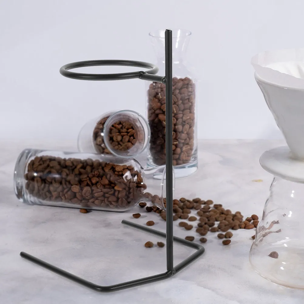 

2Pcs Stainless Steel Coffee Dripper Holder Metal Filter Cup Stand Space Saving Portable Dripper Stand for