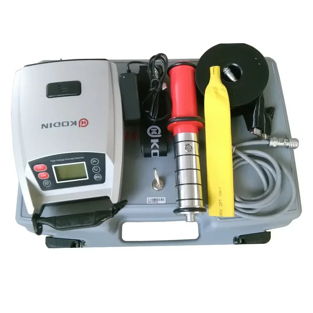 Factory Price KODIN-6DJ Holiday Detector Meter 0.05m-10mm 0.6KV-30KV Spark Leak Detector KODIN6DJ