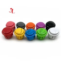 12pcs 24mm 30mm Copy Sanwa OBSF-30 OBSF-24 Push Button Snap Round Arcade Jamma Mame Game Machine Console Diy Parts