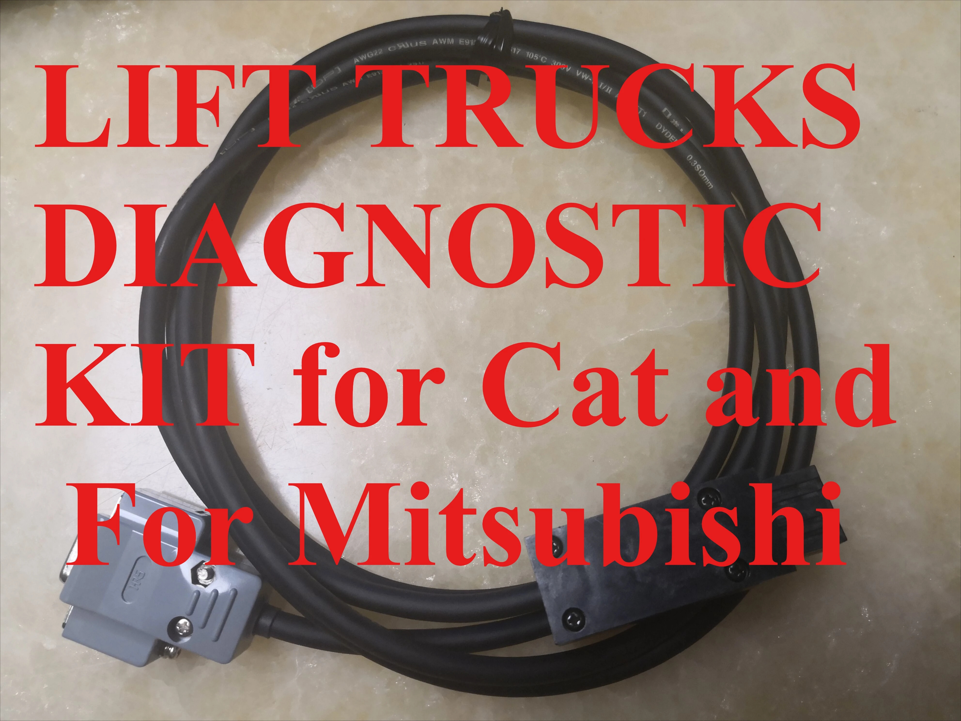 

ДИАГНОСТНЫЙ КОМПЛЕКТ ДИАГНАТИЧЕСКИХ TRUCKS AutoDVD LIFT для Cat и Mitsubishi (12-контактный диагностический кабель и программное обеспечение для диагностического оборудования 3,90)