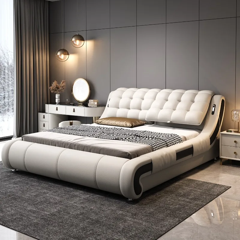 

Luxury Modern Bed Bedroom Children Girls Floor Design Mobile Princess Baby Bed Sleeping Letto Matrimoniale Trendy Furniture