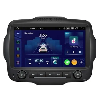 XTRONS 9 inch OLED Display Android Navigation Car Stereo Multimedia Player with Custom Fit for Jeep