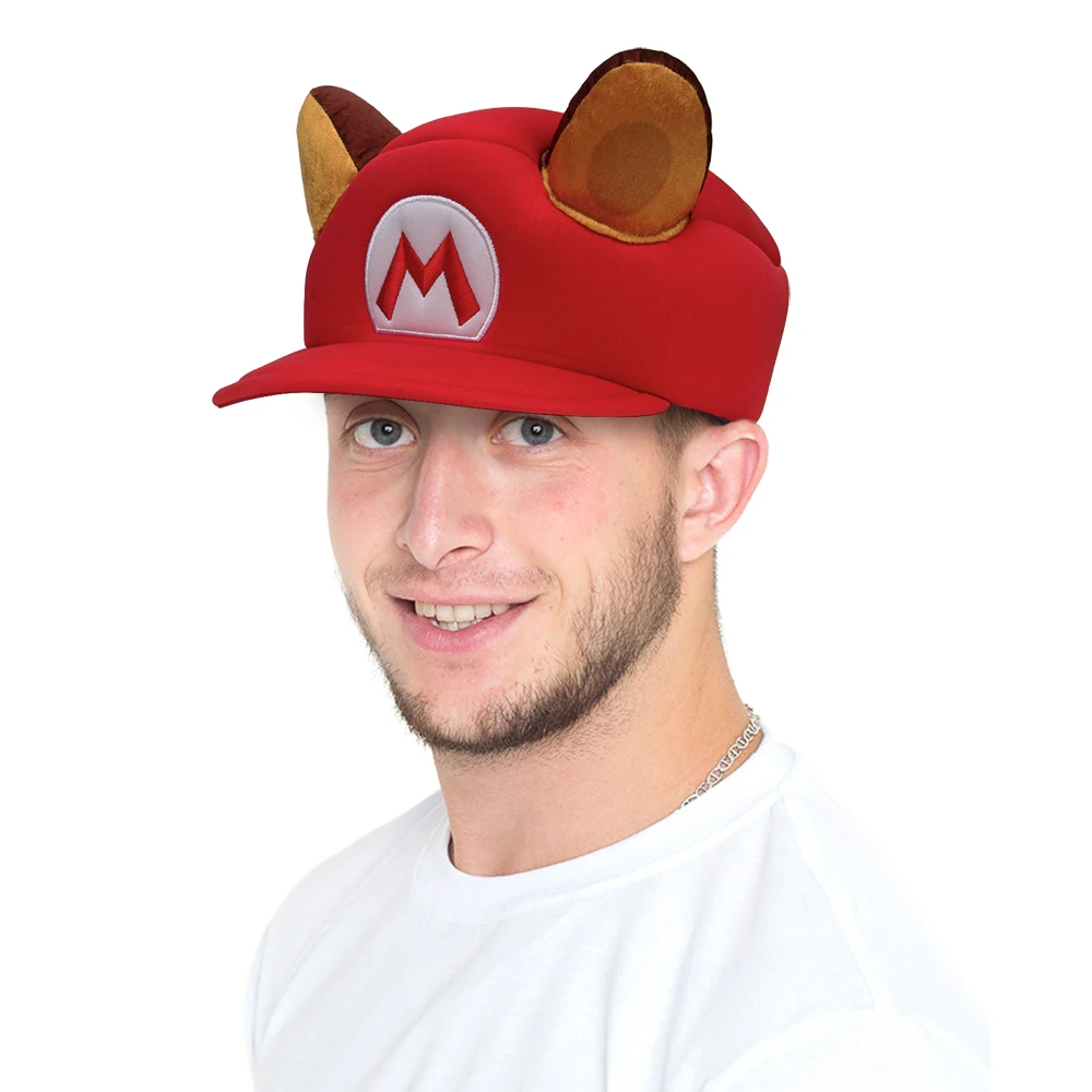 Odyssee Klempner Kappe für Jungen Erwachsene Mario Spiel Charakter Hut Cosplay Requisiten Geschenke