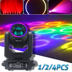 1/2/4 teile/los 200w mit Ring führte Moving Head Stage Lighing für Teil DJ Disco Beam Gobo-Effekt DMX Hochzeits dekoration Bühnen licht