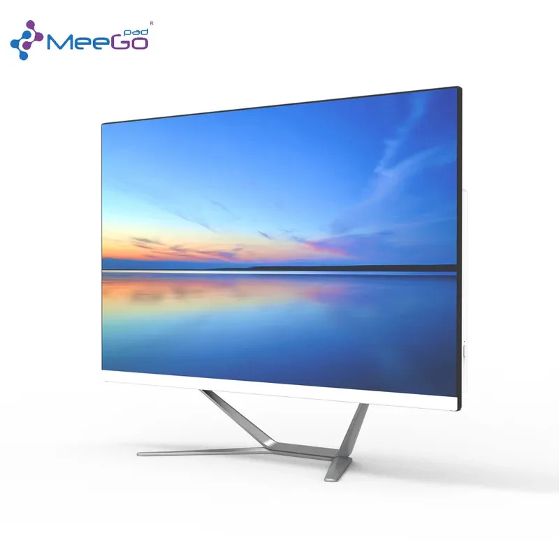 MeeGoPad New 27inch Borderless All-in-one Computer Desktop AIO Win11 I3 I5 I7 I9 1-14th Business Gaming Monoblock All In One Pc