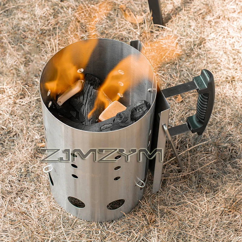 Baril allume-charbon pour piqu - Charcoal Chimney Starter avis et prix