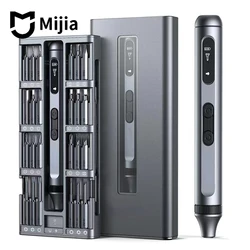 Набор прецизионных электрических отверток Xiaomi, бесшумная и прочная Беспроводная отвертка Type-C с быстрой зарядкой, набор бытовых электроинструментов