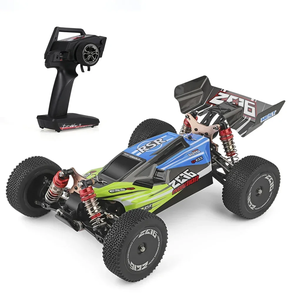 Wltoys XKS 144001 RC Car 60km/h High Speed 1/14 2.4GHz RC Buggy 4WD Racing Off-Road Drift Car RTR