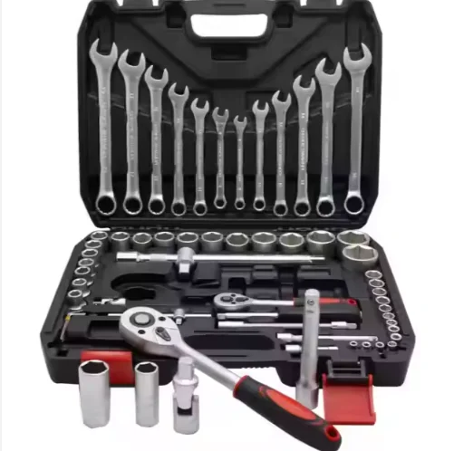 

Suitable forAuto Repair Tool Set 61pcs Wrenches Ratchet Handles and Socket Tools in a Box for Home Automotive Mechanics OEM Cust
