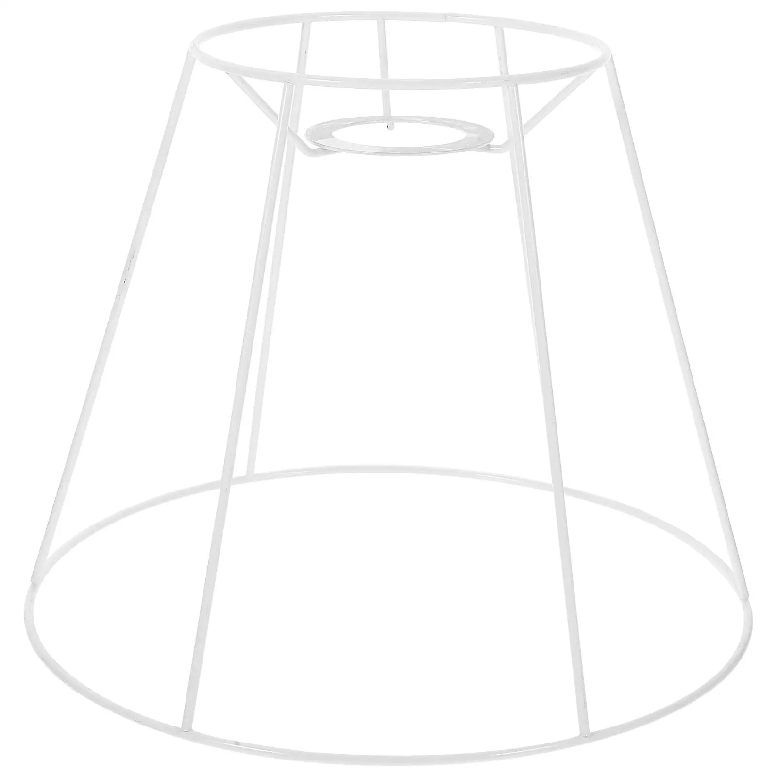 

Iron Sturdy Lampshade Frame Desk Lights Accessory Vintage Shade Holder Metal Lamp Frame DIY Table Light