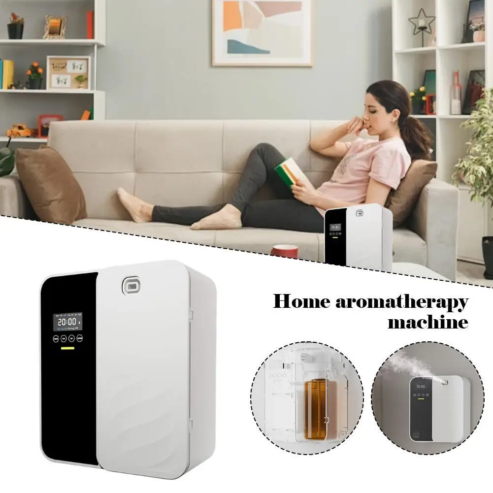 

Household Automatic Fragrance Spraying Machine For Hotel Lobby Bar KTV Foot Bath Internet Cafe Deodorant Essential Oil Diffuser