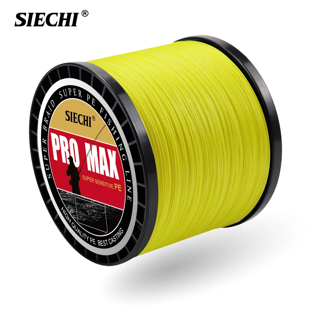 Ice Fishing Line - Плетеная рыболовная леска SIECHI 300/500/1000M, 12-жильная,