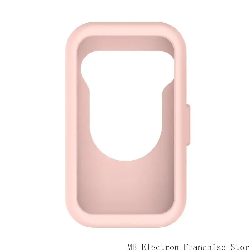 T5EAソフトシリコンケースバンド8/9スマートウォッチスクラッチ耐性プロテクターハーフパックハウジングの保護カバー