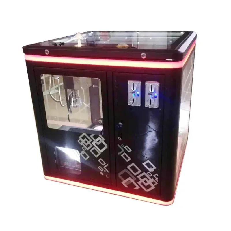 Magic Cube Machine Doll Toy Crane Claw Machine|Factory Price Mini Cube Arcade Prize Gift Game Machine For Sale