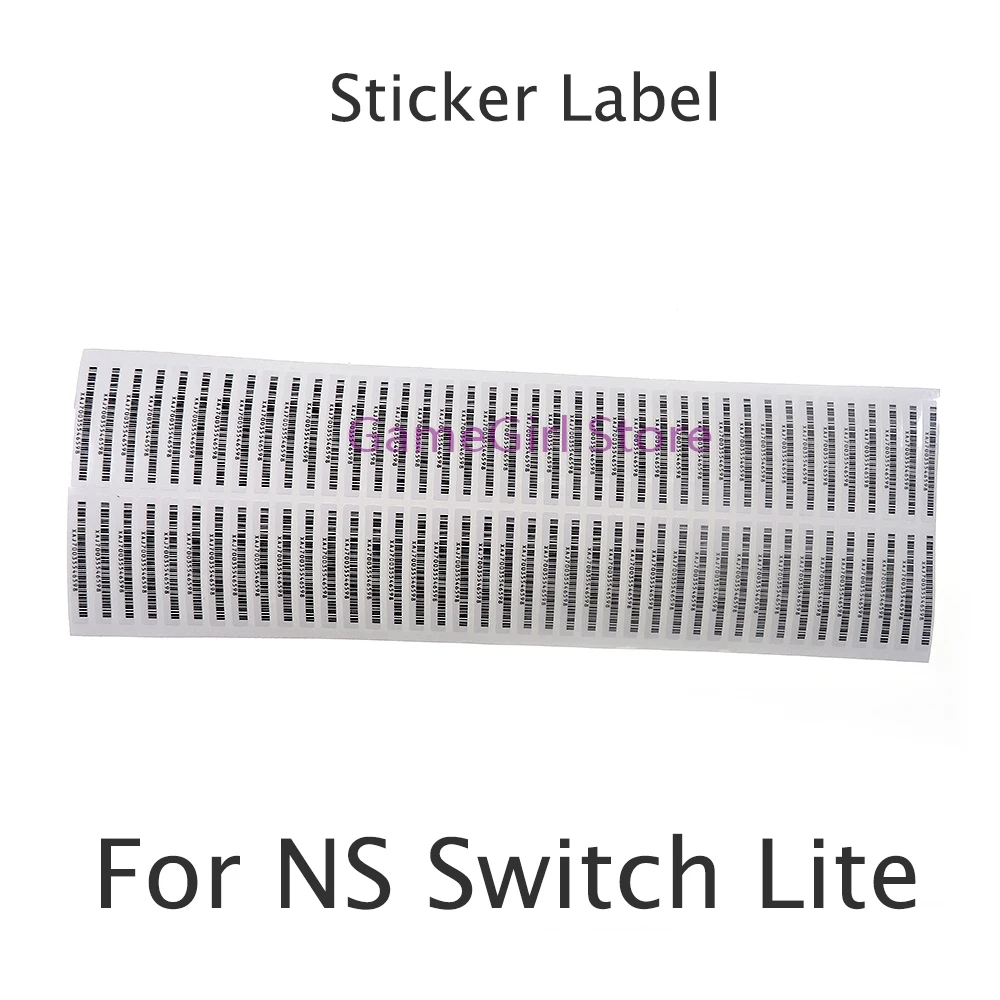 100pcs Replacement For Switch NS Lite Game Console Paste Bar Mark Tag Sticker Label Housing Shell Sticker Label