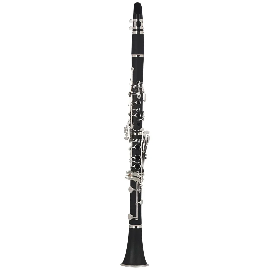 B flat clarinet ring 6 keys   Beginners playing bakelite clarinet, woodwind instrument
