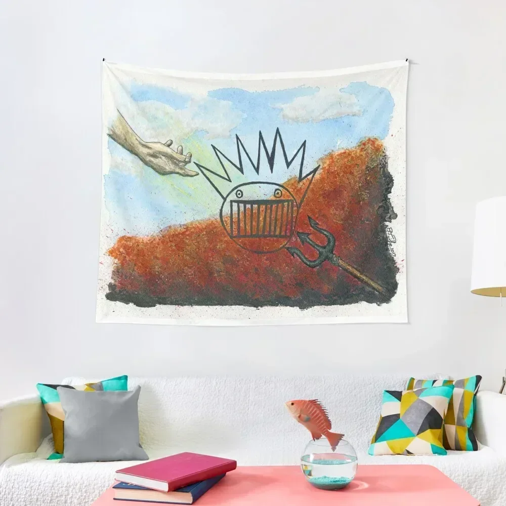 

God Ween Satan Tapestry Home Decorations Decorative Wall Cute Room Things Decoration For Bedroom Tapestry