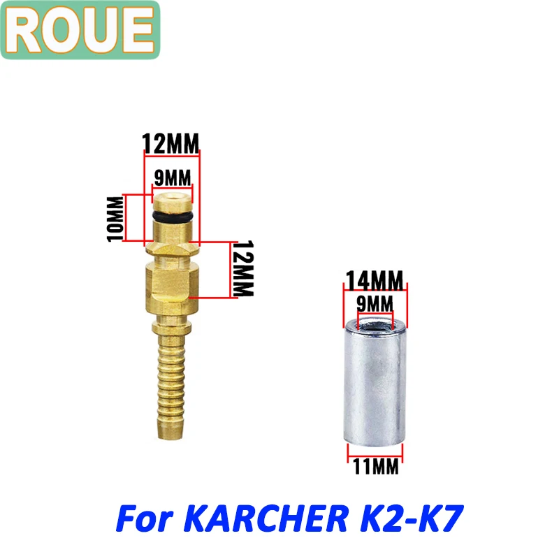 Dla Karcher K myjka ciśnieniowa wąż myjka ciśnieniowa myjka ciśnieniowa armatura do węży do mycia samochodu czyszczenie wody rura wąż złącze adapter