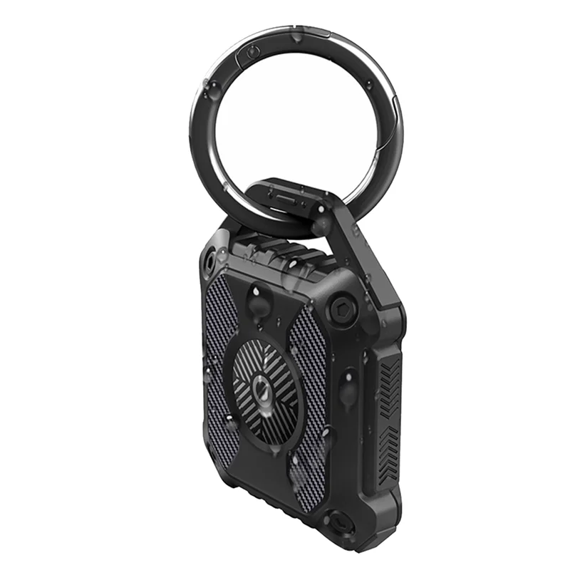 Capa protetora de silicone macio para localizador, Anti-Lost, Anti-Scratch Case com chaveiro, Acessórios impermeáveis